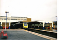 A picture of Banbury station. The picture is date stamped.