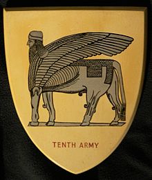 British 10th Army Plaque.JPG