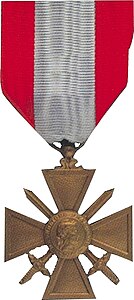 Croix des T.O.E du Sgt/chef Jean Rémy.