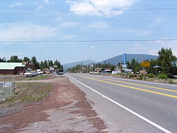 Crescent Lake Junction, az OR-58 és az OR-429 csomópontja