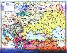 Eastern Europe around 1250