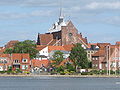 Domkirke set fra indre dam