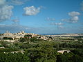 Mdina viduta dê burgati di Rabat