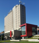 Pavillon 6: Student residences and the cafeteria.