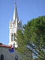 Le clocher de l'église