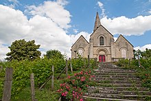 "Les vignes de Sartrouville et l'église Saint-Martin"