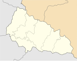 Dovhe is located in Zakarpattia Oblast