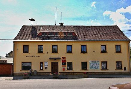 Bílý Kostel nad Nisou : la mairie.