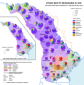 Bessarabia ethnic map (1930)