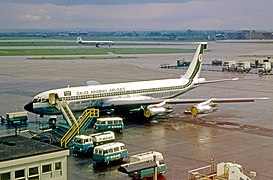 Saudi Arabian Airlines Boeing 707 in 1969