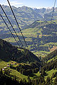 The Simmental ski area in the calmer summertime hiking season