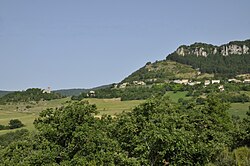 Skyline of Gigors-et-Lozeron