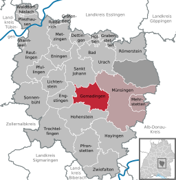 Gomadingen i Landkreis Reutlingen