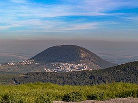 Гора Фавор, вид со стороны Назарета