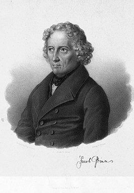 Portret Jacob Grimm, 1840