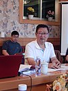 Jia Changye at a conference in Yinchuan, August 2016