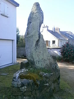 Image illustrative de l’article Menhir du Bourg de Carnac