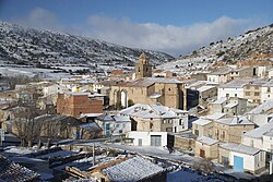 Skyline of Monterde de Albarracín