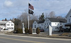 Monument Square in the center of Alton