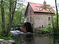 Watermolen op de beek Nette nabij Rulle (Knollmeyers Mühle)