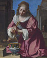 Jan Vermeer: Die heilige Praxedis