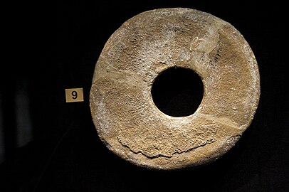 Washer-like stone disc from Předmostí, Czech Republic