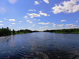 Tärendöälven vid Tärendö