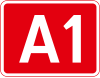 Motorway number