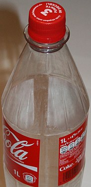 Abfüllfehler einer Flasche Cola