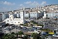 Jamaa al-Jdid, La Place des Martyrs et la Casbah en arrière-plan.