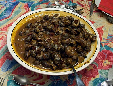 Cagouilles à la charentaise