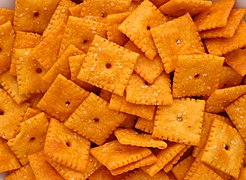 Kellogg tarafından yapılan Cheez-It krakerleri