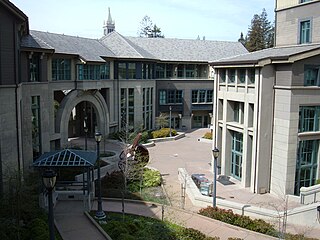 Haas School of Business auf dem Campus der University of California in Berkeley