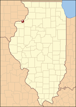 Location in the State of Illinois