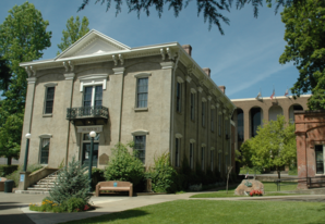 Ehemaliges Lake County Courthouse in Lakeport, gelistet im NRHP Nr. 70000134[1]