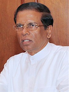 Maithripala Sirisena (19. ledna 2015)