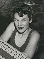 Mavis Freeman joulukuussa 1935