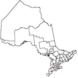 Location of Town of St. Marys