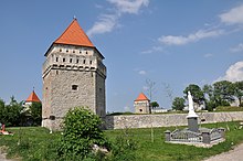 Tour du château de Skalat.