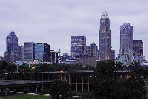 Skyline of Charlotte