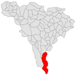 Location in Alba County