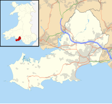 EGFH is located in Swansea