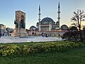 Image 10Night view of the Taksim Mosque (from Culture of Turkey)