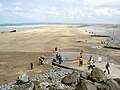 Image 25The beach at Westward Ho!, North Devon, looking north towards the shared estuary of the rivers Taw and Torridge (from Devon)