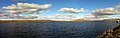 Image 58A panoramic view of the United Kingdom's Whitelee Wind Farm with Lochgoin Reservoir in the foreground. (from Wind power)