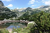 One of the Samodivski Lakes, Pirin Mountain, Bulgaria