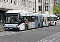 Image 10A Van Hool bi-articulated bus in Hamburg, Germany (from Bi-articulated bus)