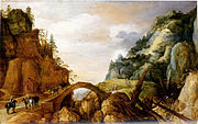 Berglandschap (met Jan Brueghel de Oude)