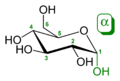 α-D-glucopyranose