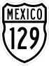 Federal Highway 129 shield